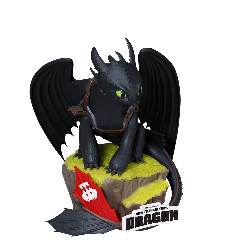 HOW TO TRAIN YOUR DRAGON - Toothless - Diorama D-Stage 15cm
