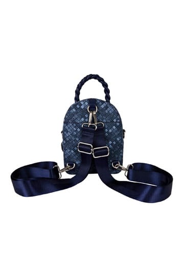 Loungefly Faux Denim Convertible Mini Backpack & Crossbody Bag