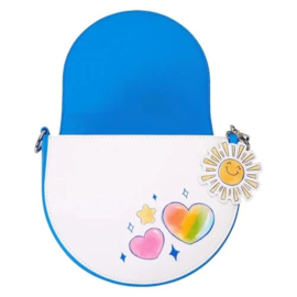 Loungefly RAINBOW HANDLE CROSSBODY BAG - CARE BEARS