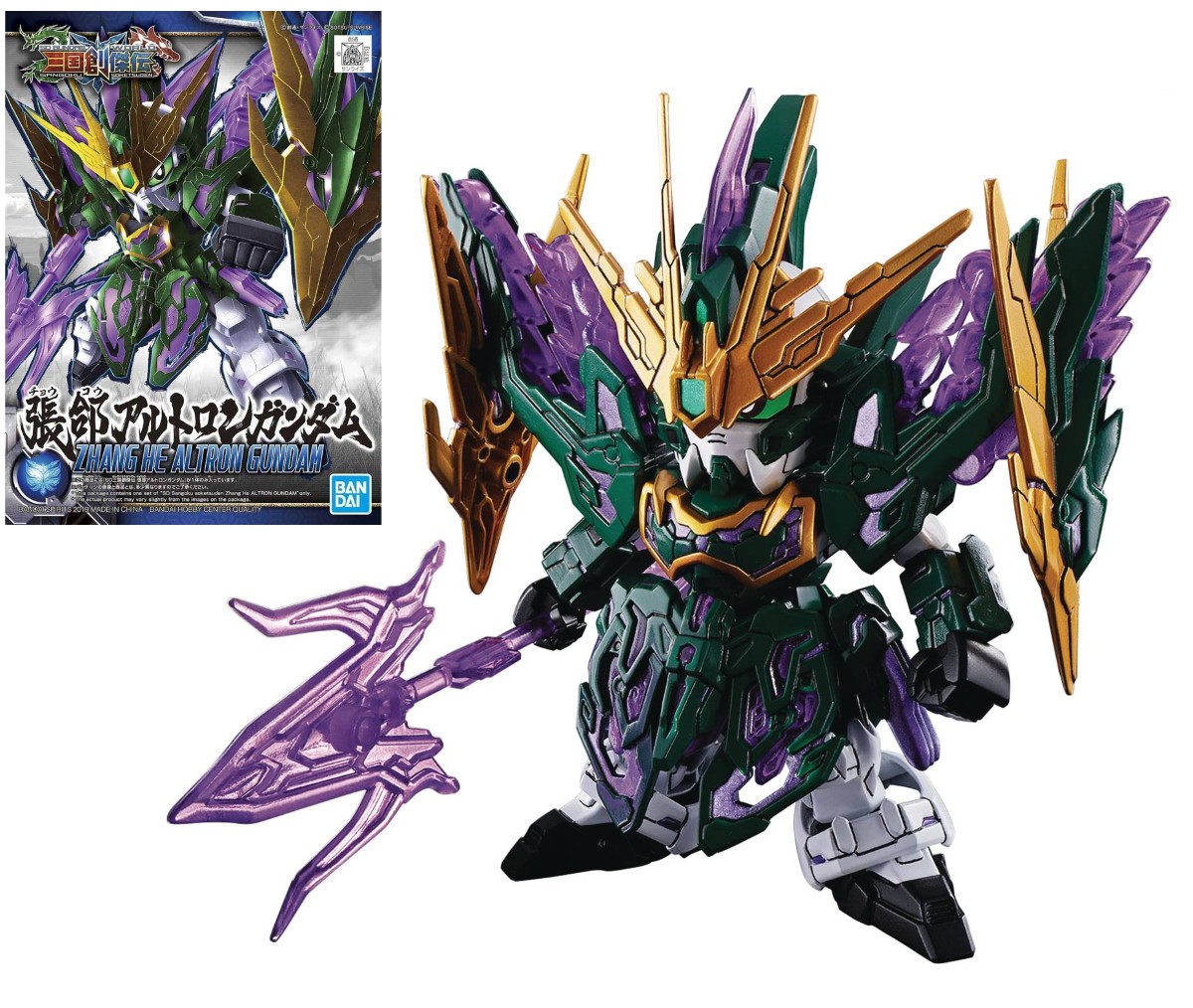 GUNDAM - SD Sangoku Soketsuden Zhang He Altron Gundam - Model Kit
