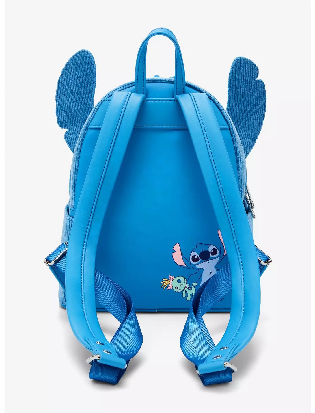 Loungefly Disney Lilo & Stitch Figural Stitch Corduroy Mini Backpack