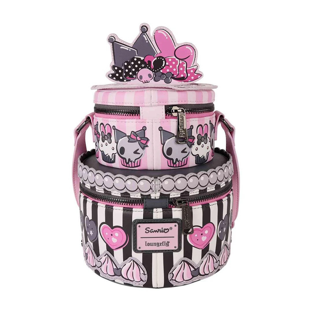 Loungefly - Sanrio - My Melody & Kuromi Figural Cake Crossbody Bag