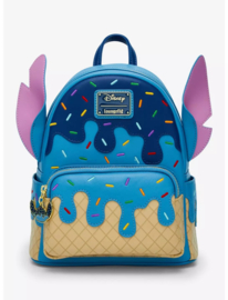 Loungefly Disney Lilo & Stitch Ice Cream Stitch Figural Mini Backpack
