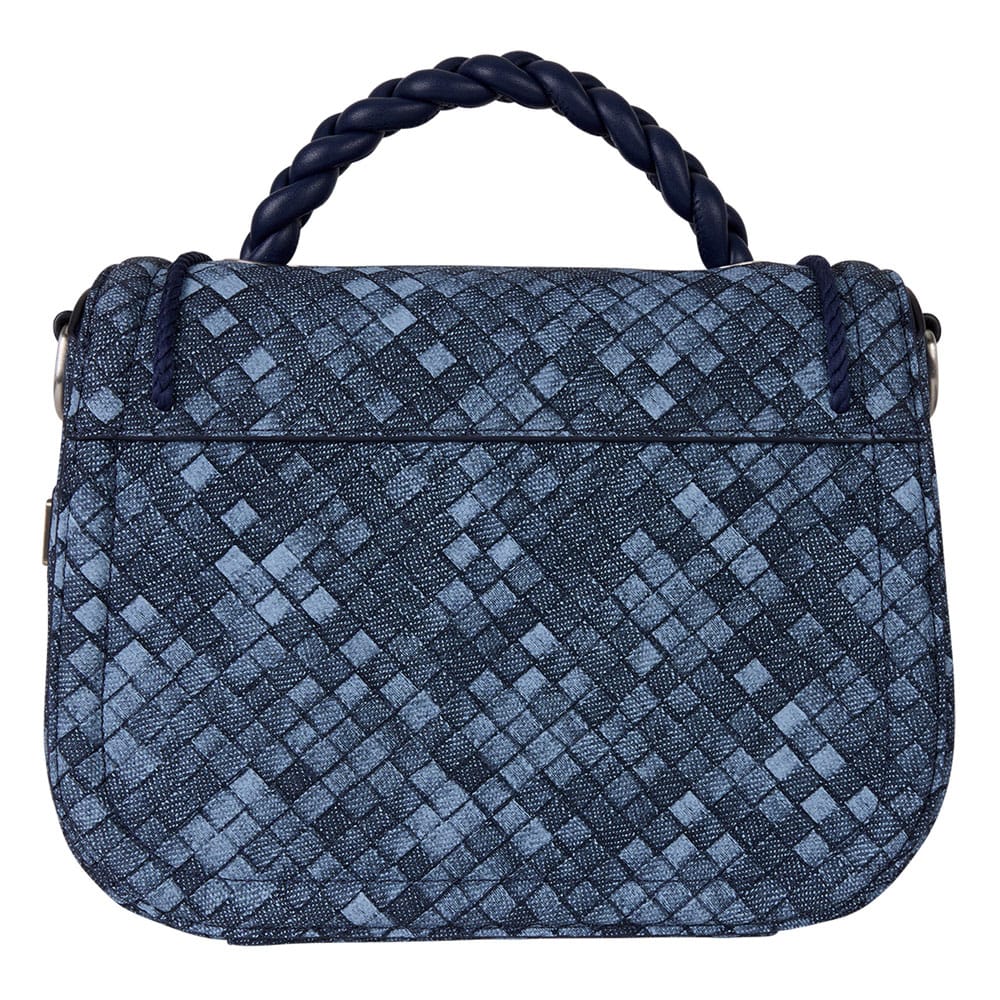 Loungefly Faux Denim Crossbody Bag