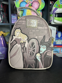 Loungefly Disney - Sleeping Beauty Spinning Wheel Mini Backpack