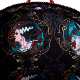 Loungefly UNIVERSAL MONSTER - Bride of Frankenstein Stained Glass - Mini Backpack
