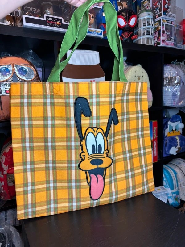 Loungefly - DISNEY - Pluto "95th Anniversary" - Canvas Tote Bag