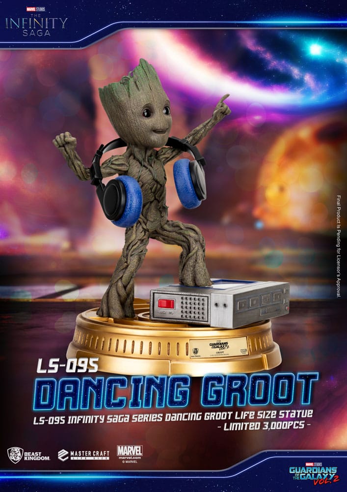 Guardians of the Galaxy 2 Life-Size Statue Dancing Groot 32 cm