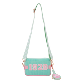 Loungefly Disney Mickey & Friends Tennis Sling Crossbody Bag with Coin Bag