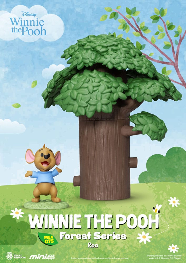 WINNIE THE POOH - Forest Series - 6 Mini Egg Attack Statuette Set 12cm