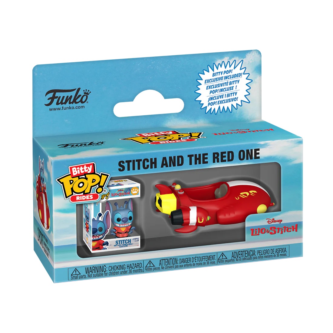 LILO & STITCH - Bitty Pop Ride - The Red One with Stitch
