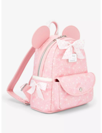 Loungefly Disney Minnie Mouse Debossed Bows Mini Backpack