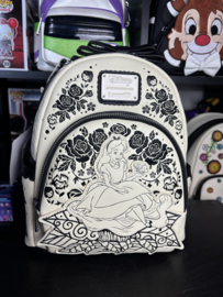 Loungefly Alice in Wonderland Embroidered Floral Mini Backpack