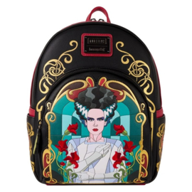 Loungefly UNIVERSAL MONSTER - Bride of Frankenstein Stained Glass - Mini Backpack
