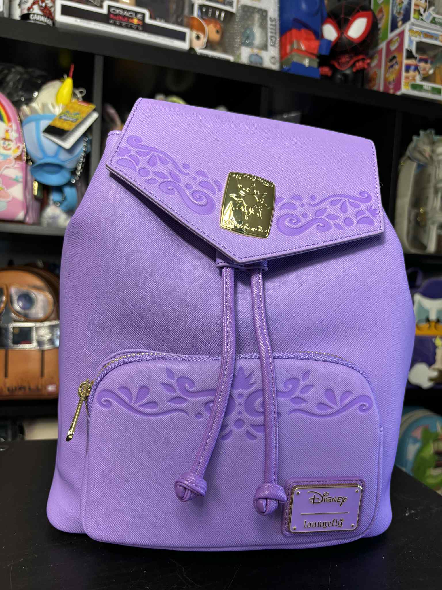 Loungefly Disney Tangled Lantern Slouch Mini Backpack