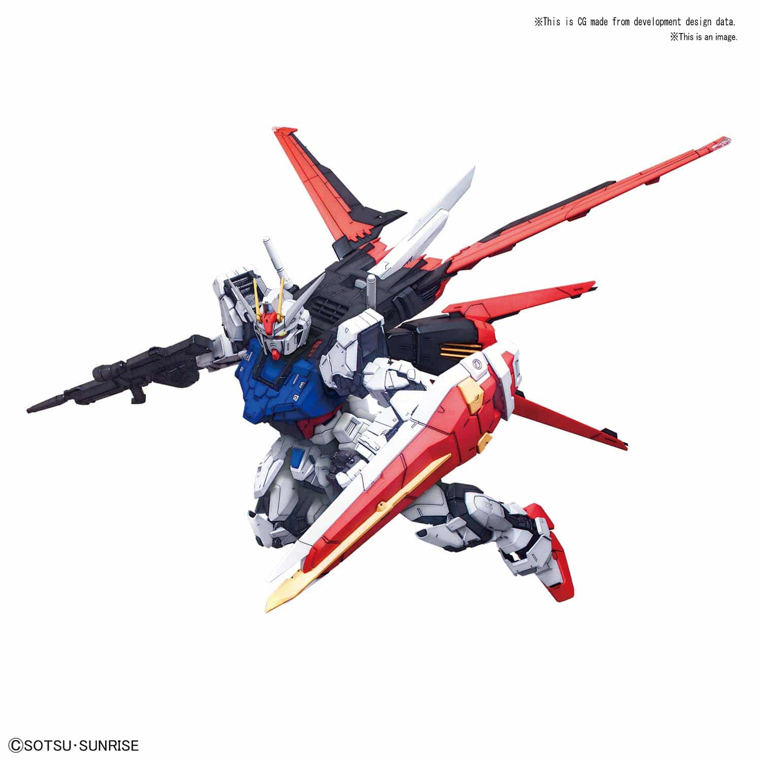 Bandai 1/60 PG GAT-X105+AQM/E-YM1 Perfect Strike Gundam - Model Kit