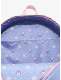 Loungefly Disney Minnie Mouse Floral Lace Round Mini Backpack