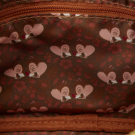 Loungefly Disney Chip 'n' Dale Corduroy Sling Crossbody Bag with Coin Bag