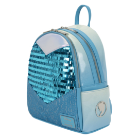 Loungefly - Disney Frozen Princess Elsa Glitter Sequin Cosplay Mini Backpack