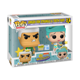 USA Exclusive - Fairly Odd Parents -  Pop! Jorgen Von Strangle & Tooth Fairy 2-Pack