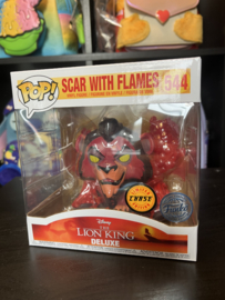 THE LION KING - POP Deluxe N° 544 - Scar in Flames Special Edition Chase and Vaulted
