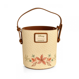 Loungefly Disney Lilo & Stitch Hula Group Floral Bucket Exclusive Crossbody Bag