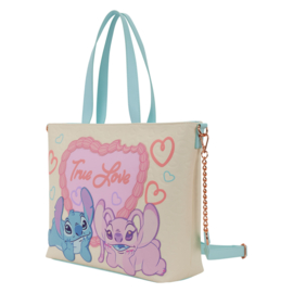 Loungefly - Disney Lilo & Stitch True Love Tote Bag
