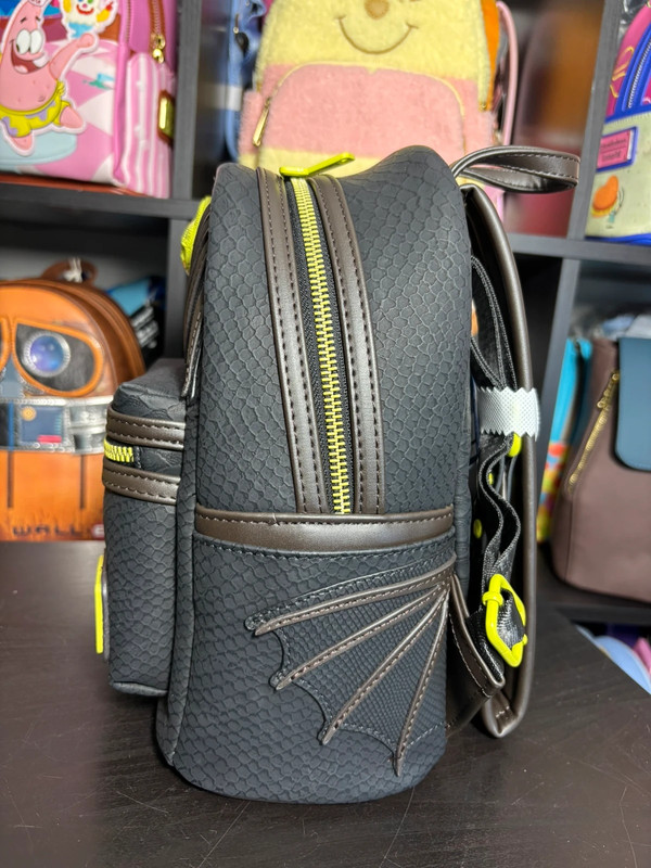 Loungefly How To Train Your Dragon Night Fury Mini Backpack