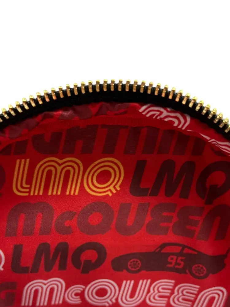 Loungefly Disney Pixar Cars Metallic Lightning McQueen Cosplay Mini Backpack