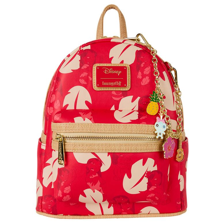 Loungefly Lilo & Stitch Charm Cosplay Mini Backpack