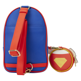 Loungefly Supergirl Krypto Sling Crossbody Bag