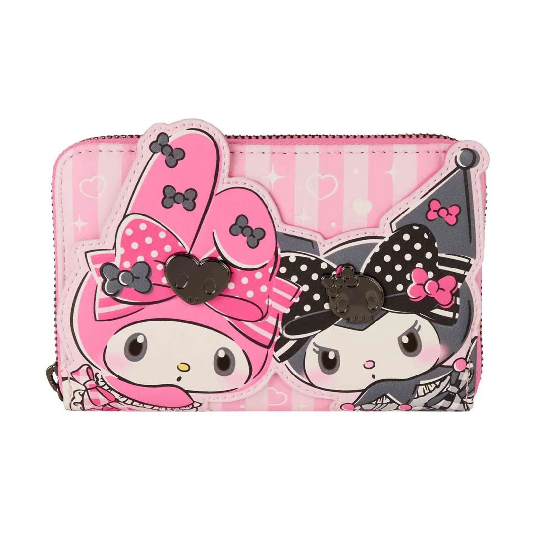Loungefly - Sanrio - My Melody & Kuromi Zip Around Wallet