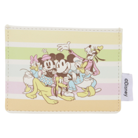 Loungefly Disney - Mickey and Friends Rainbow Stripes Card holder