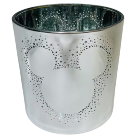 Votive Mickey silver large