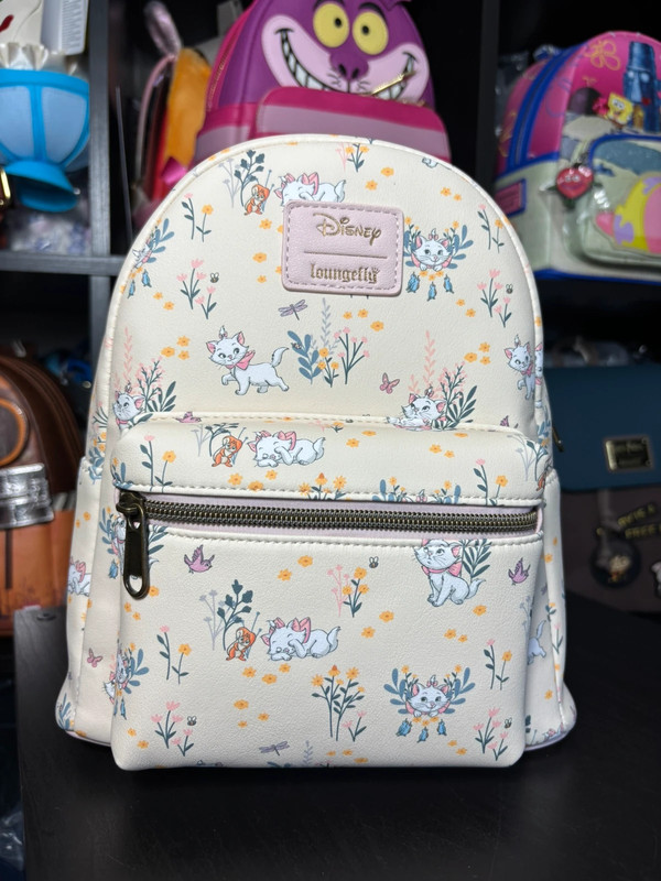 Loungefly Disney The Aristocats Marie & Flowers Mini Backpack