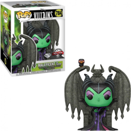 DISNEY - POP Deluxe 6'' N° 784 - Maleficent on Throne DIAMOND Glitter Special Edition