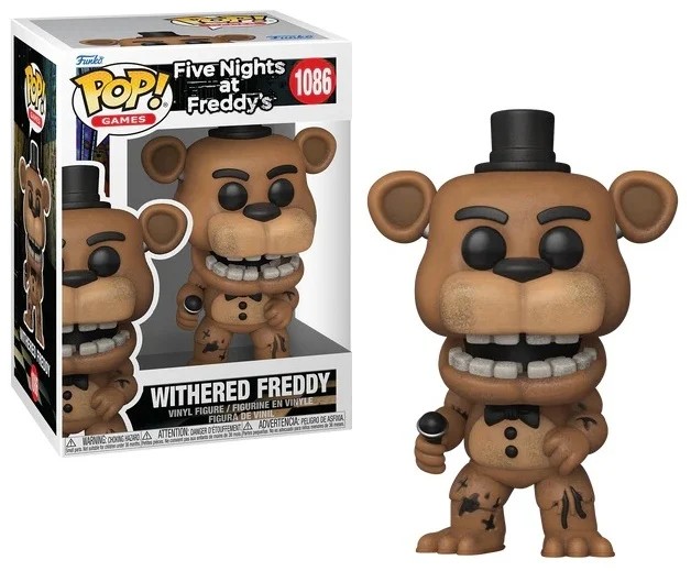 FIVE NIGHTS AT FREDDY'S - POP Games N° 1086 - Withered Freddy