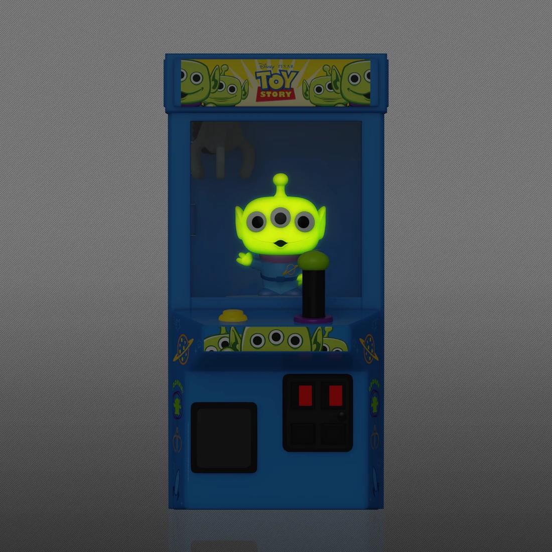 BITTY ARCADE CLAWS - Toy Story - Alien Glow in the Dark