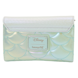 Loungefly Disney The Little Mermaid Iridescent Pearl Flap Wallet