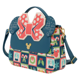 Loungefly - Disney - Minnie Mouse Holiday Crossbody Bag