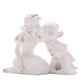DISNEY - 'White&Silver' - Snow White & Dopey - Spaarpot - 17cm