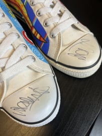 Gesigneerde handgeschilderde schoenen VR46 Valentino Rossi