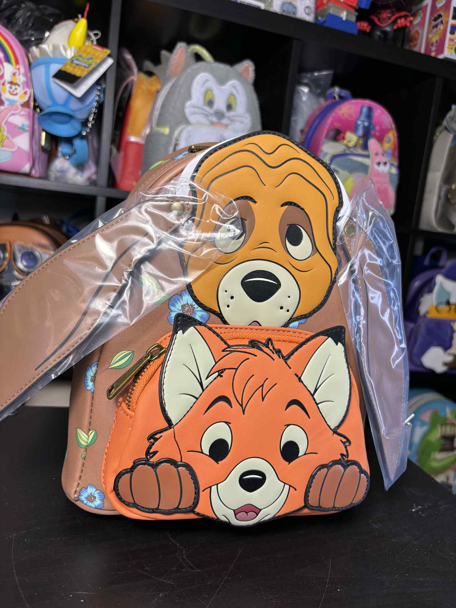 Loungefly – Disney Fox And The Hound Tod And Copper Cosplay Mini Backpack