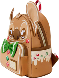 Loungefly Disney Lilo & Stitch scented Gingerbread Stitch Cosplay Mini Backpack