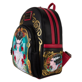 Loungefly UNIVERSAL MONSTER - Bride of Frankenstein Stained Glass - Mini Backpack