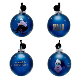 VILLAINS - Set of 7 Xmas Balls