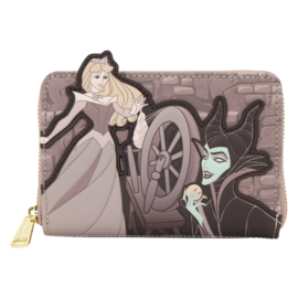 Loungefly Disney - Sleeping Beauty Spinning Wheel Zip Around Wallet