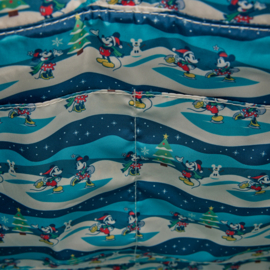 Loungefly - Disney - Mickey & Friends Holiday Convertible Backpack & Tote Crossbody Bag