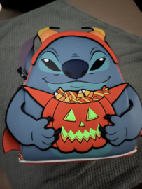 Loungefly Disney Lilo & Stitch Candy Corn Stitch Glow-in-the-Dark Mini Backpack