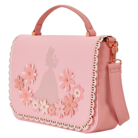 Loungefly - Disney - Disney Princess Belle Floral Lace Crossbody Bag